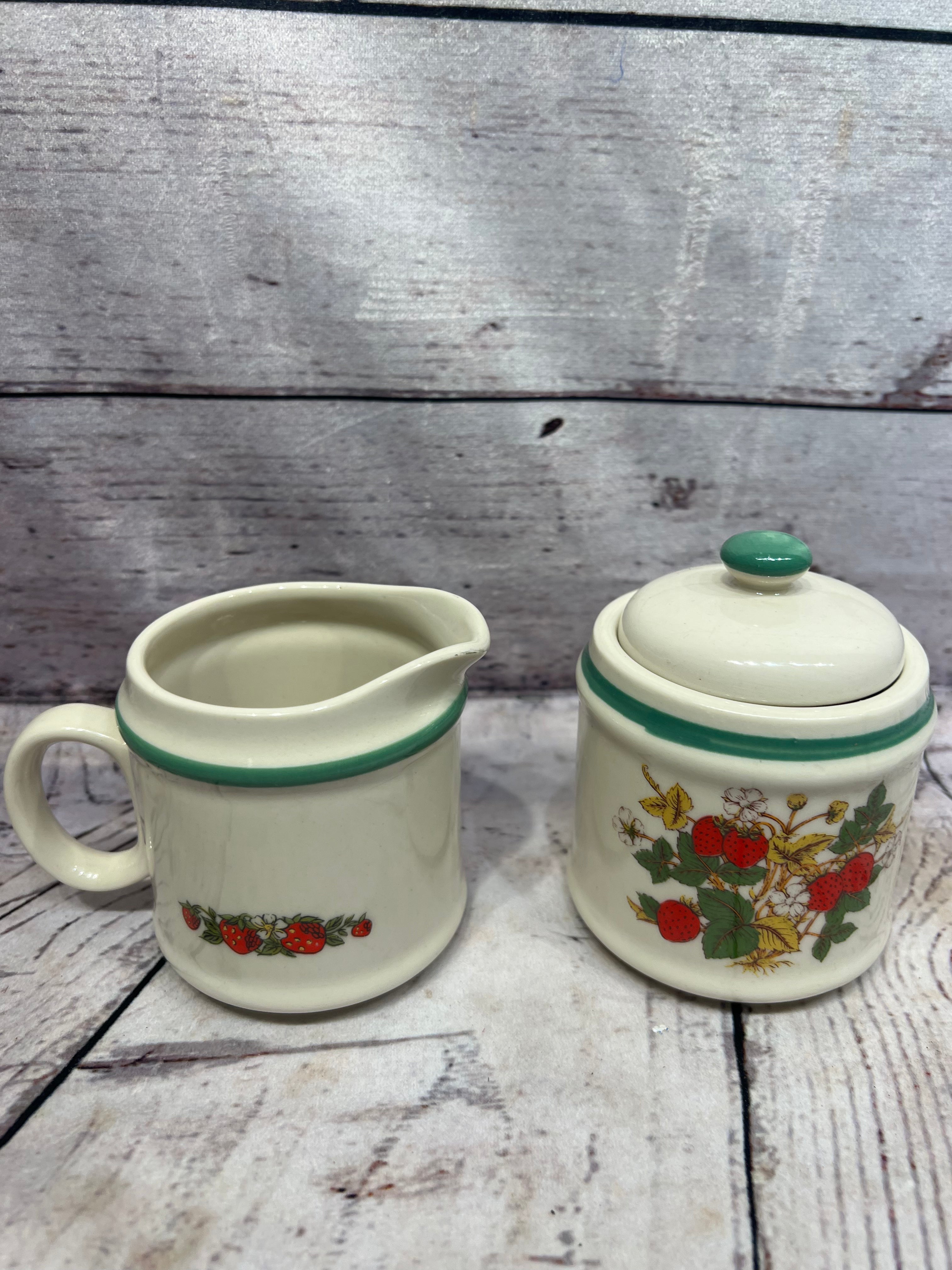 Cream and Sugar jars (set)