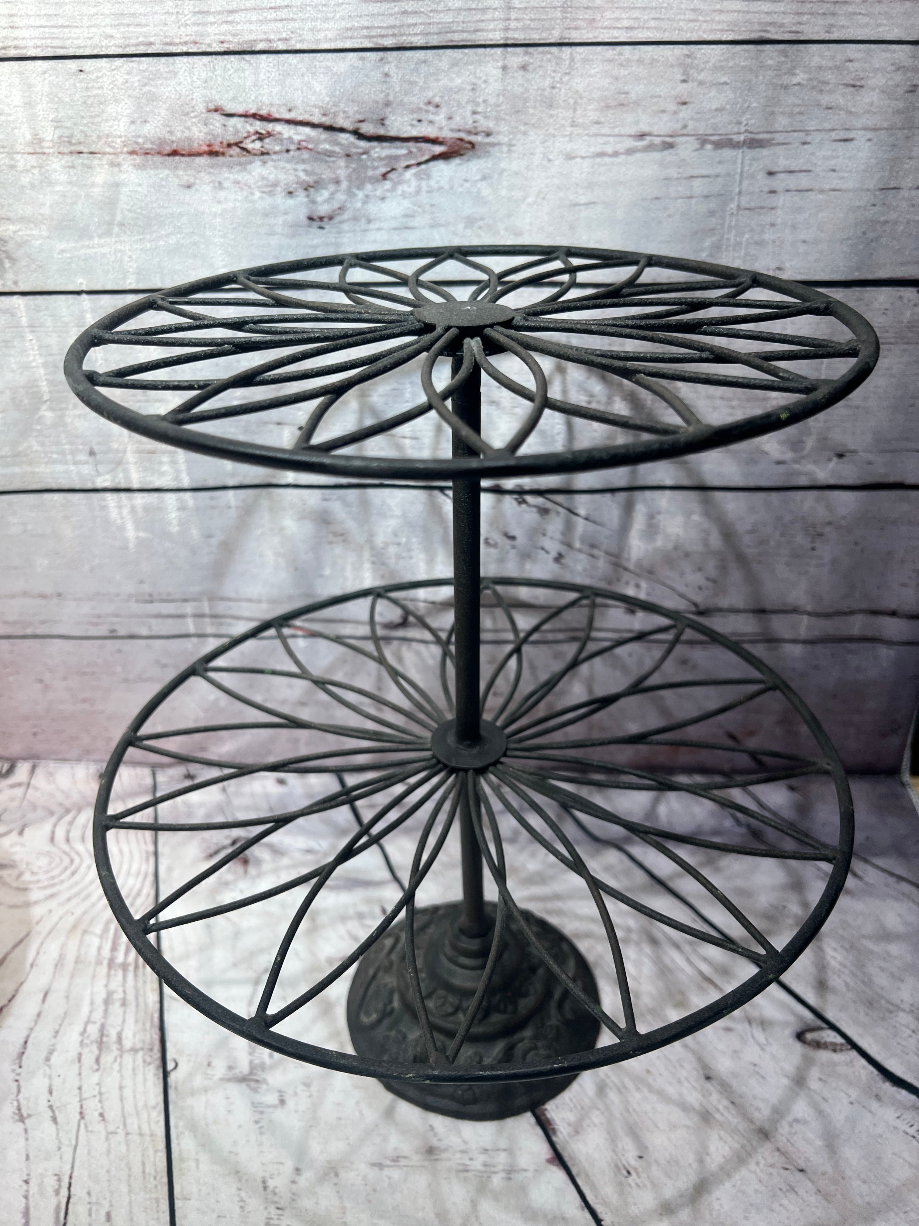 Two Tier Iron Stand