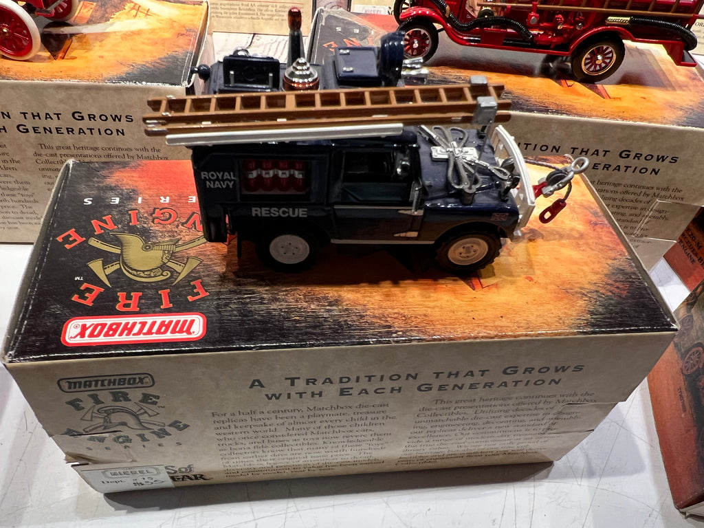 Models of Yesteryear Fire Trucks