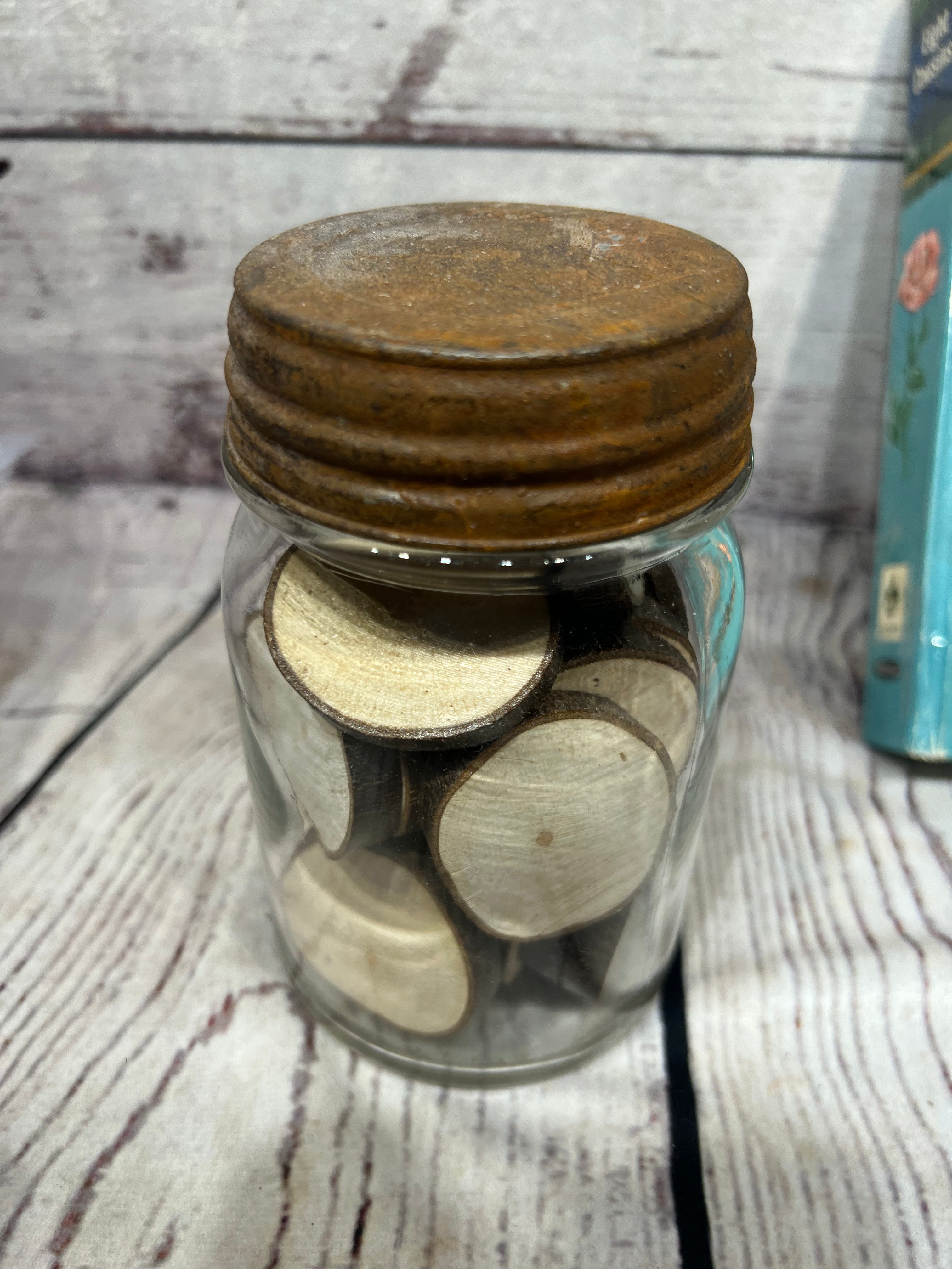 Decorative mason jar