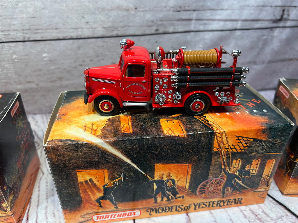 Models of Yesteryear Fire Trucks