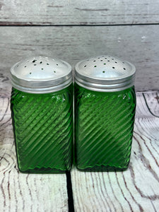 Antique Salt & Pepper shakers