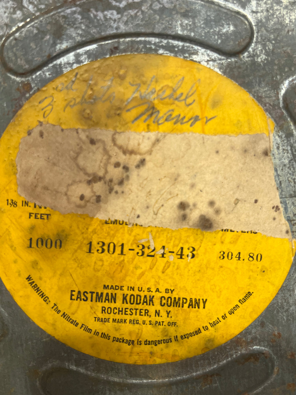 Eastman Kodak Company Film Case