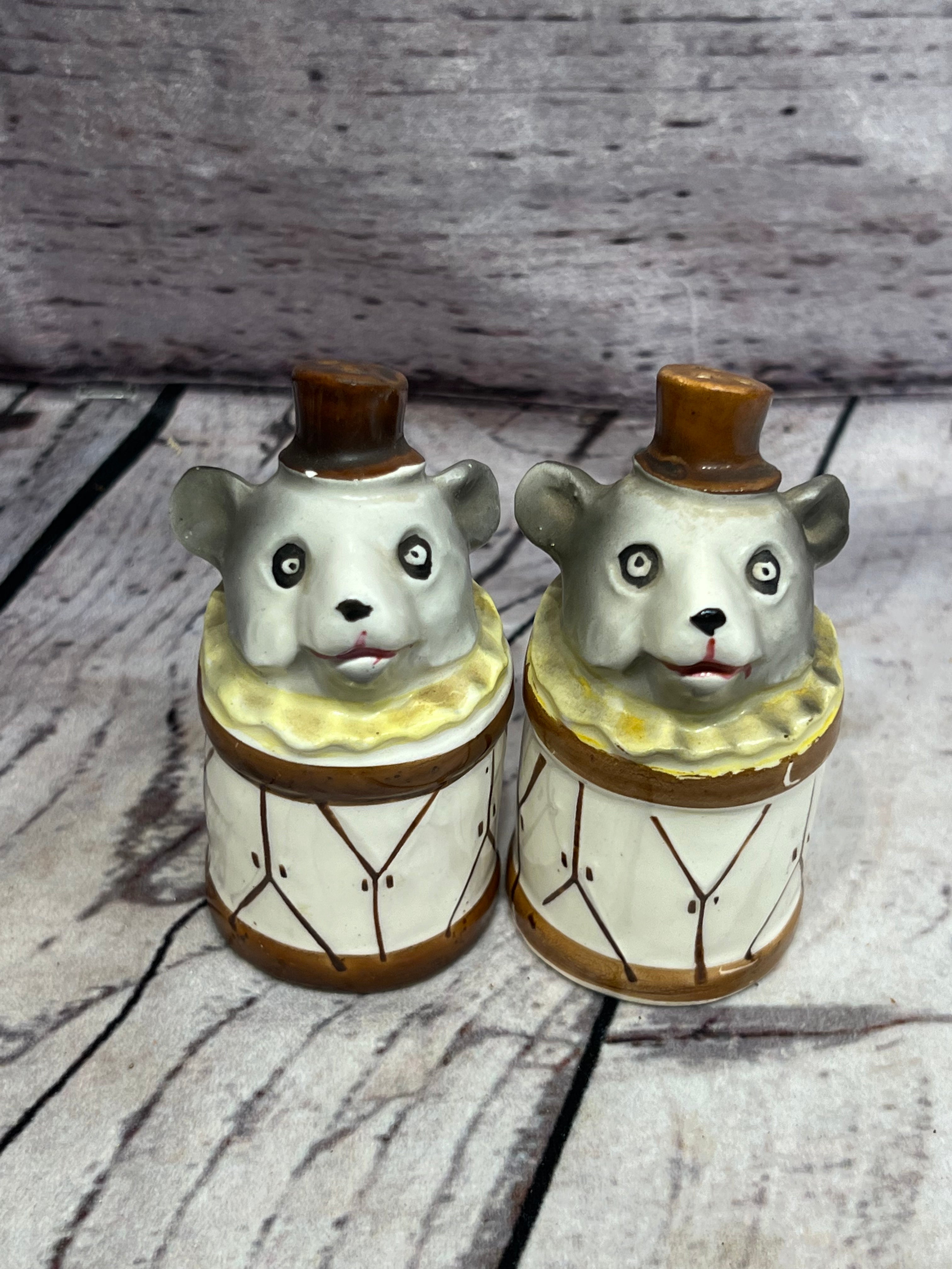 Antique Salt & Pepper shakers