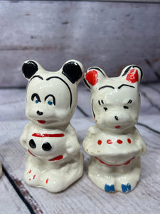 Antique Salt & Pepper shakers