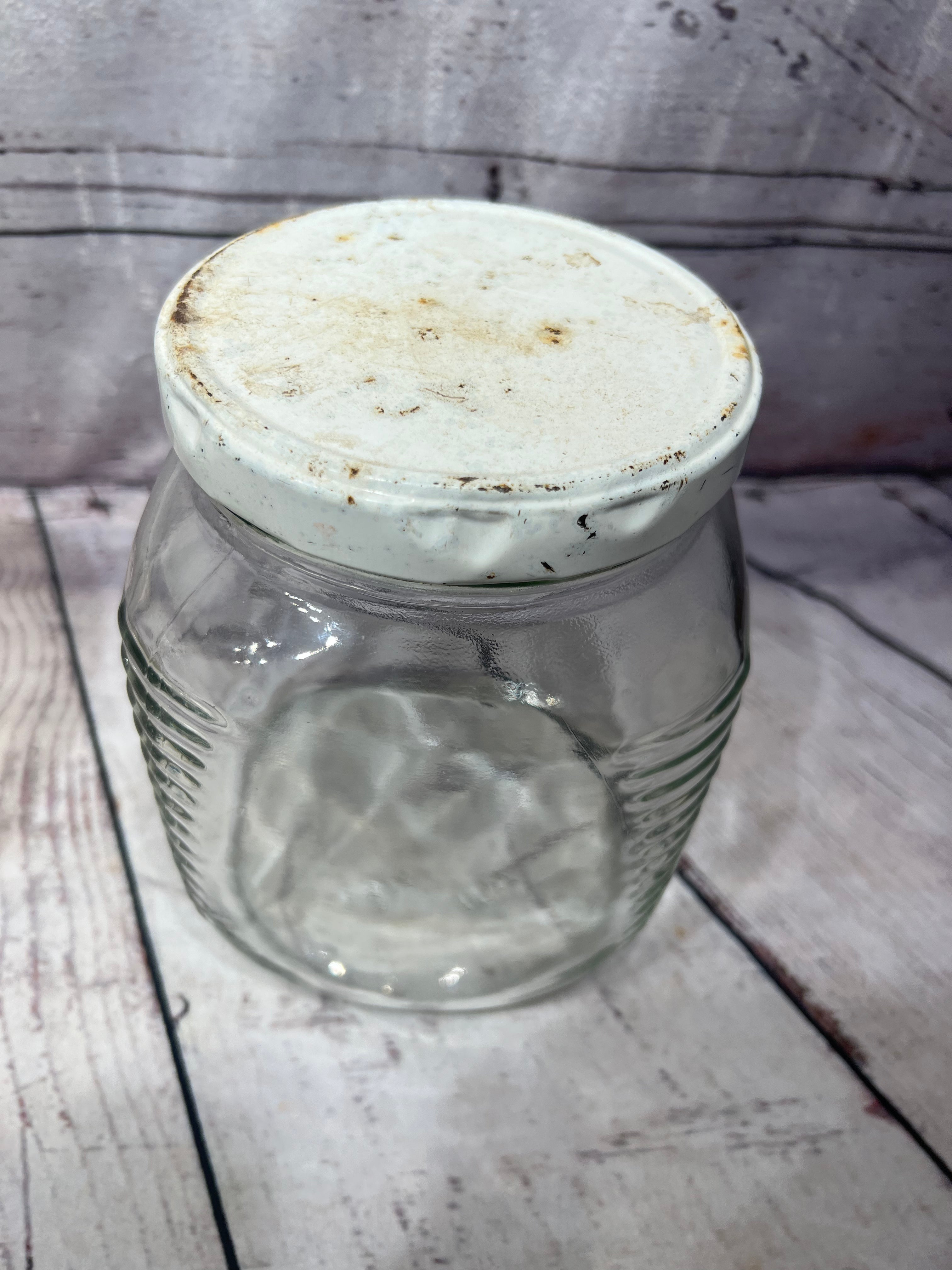Square Glass Jars