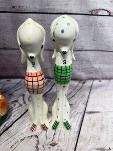 Antique Salt & Pepper shakers