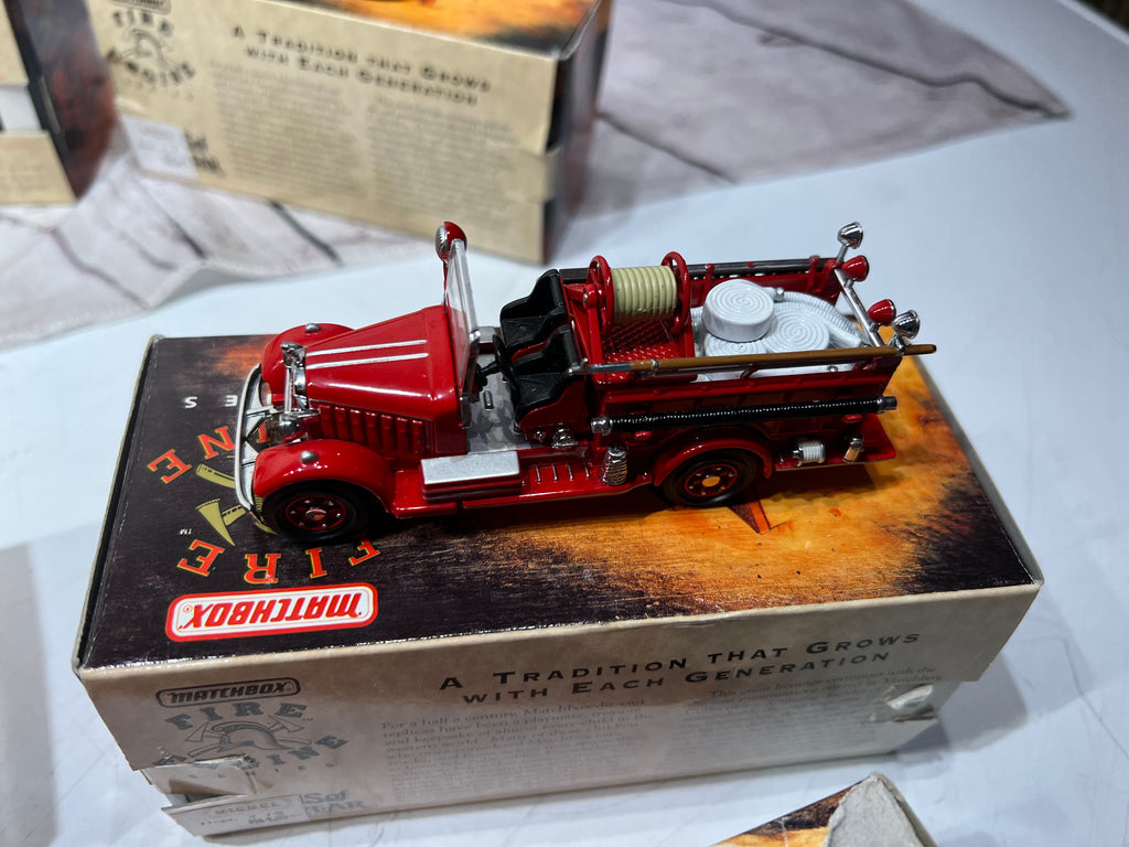 Models of Yesteryear Fire Trucks