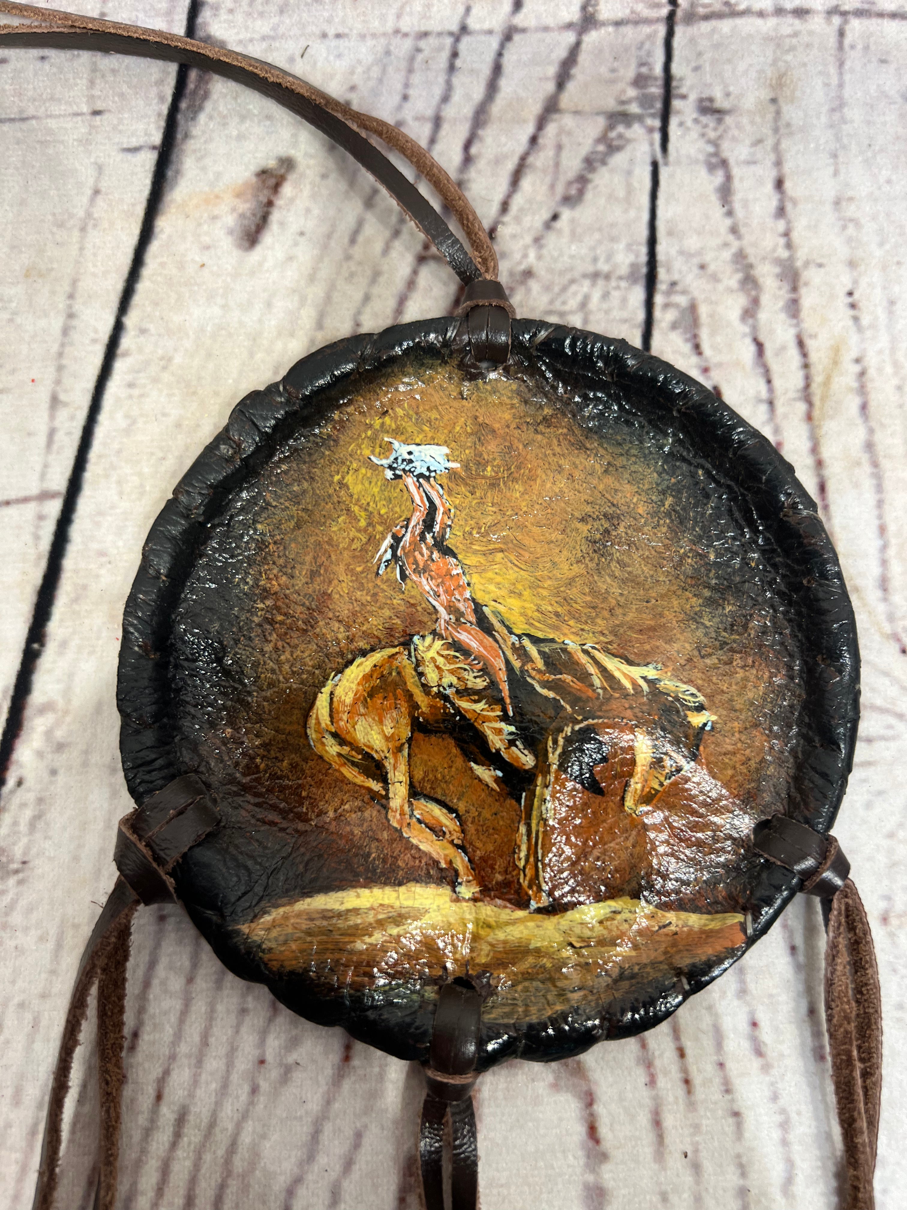 Leather Dream Catcher