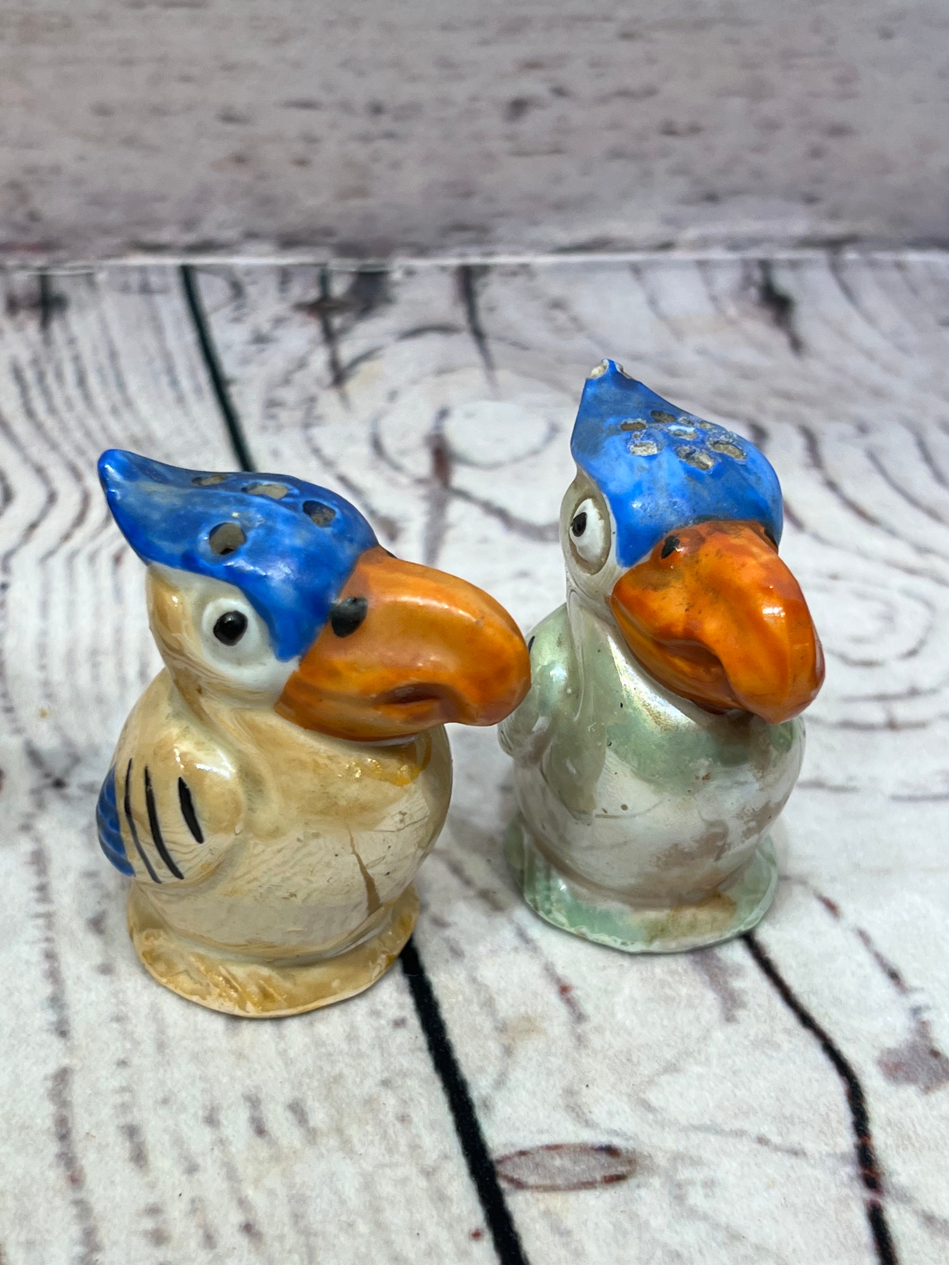 Antique Salt & Pepper shakers