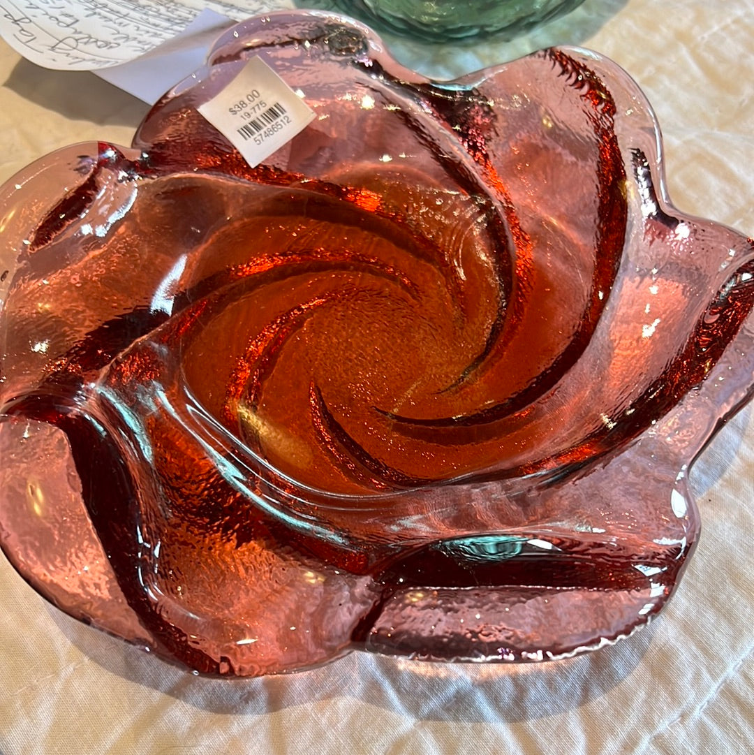 clear glass plate