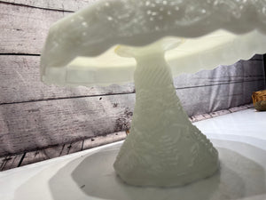 Fenton Milk Glass Cake Stand