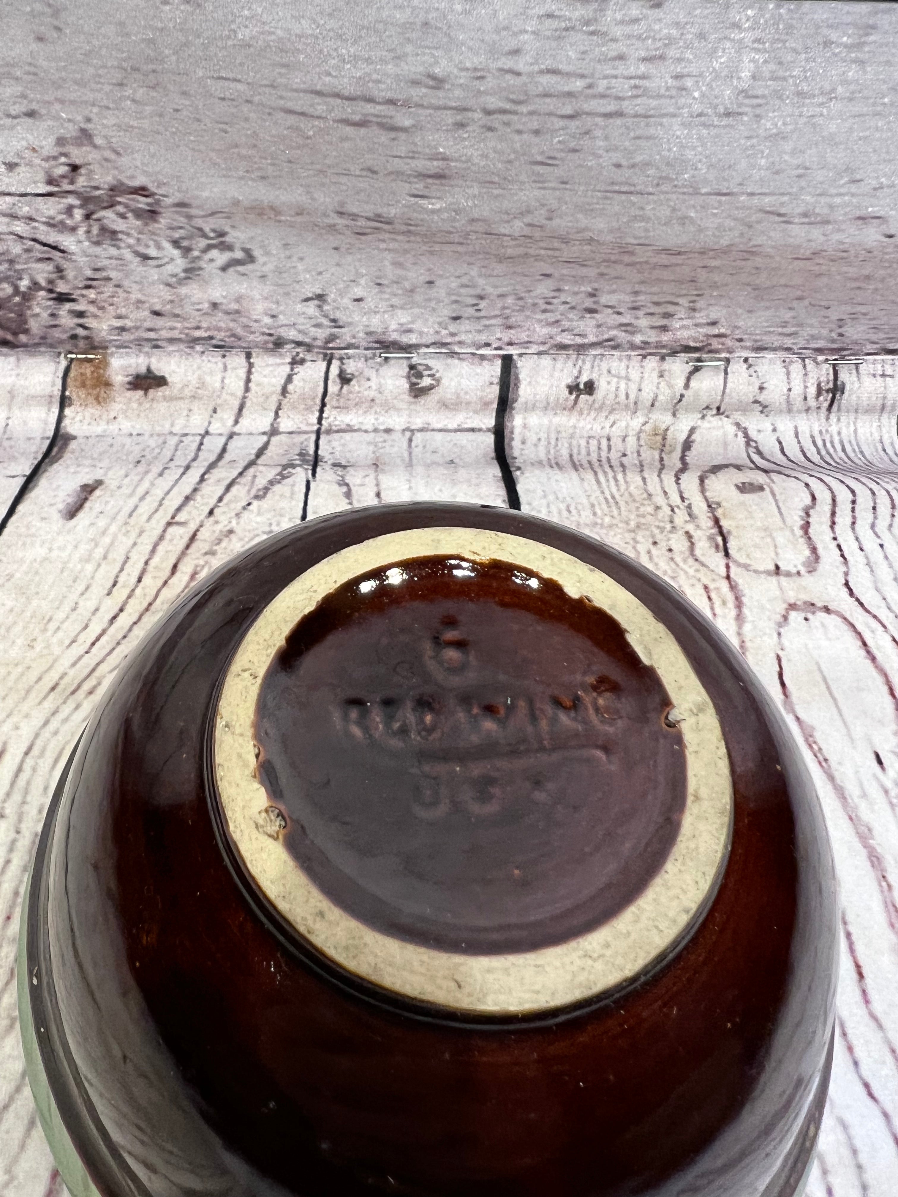 Red Wing USA Pottery Bowl