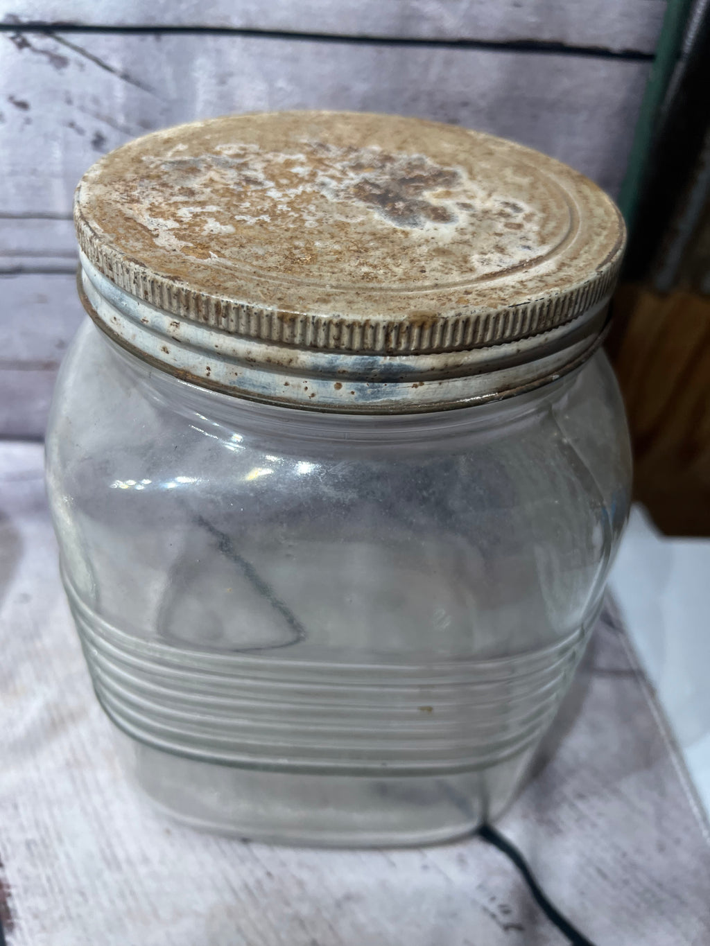 Square Glass Jars