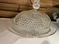 Crystal Glass Butter dish