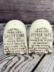 Antique Salt & Pepper shakers