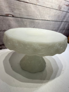 Fenton Milk Glass Cake Stand