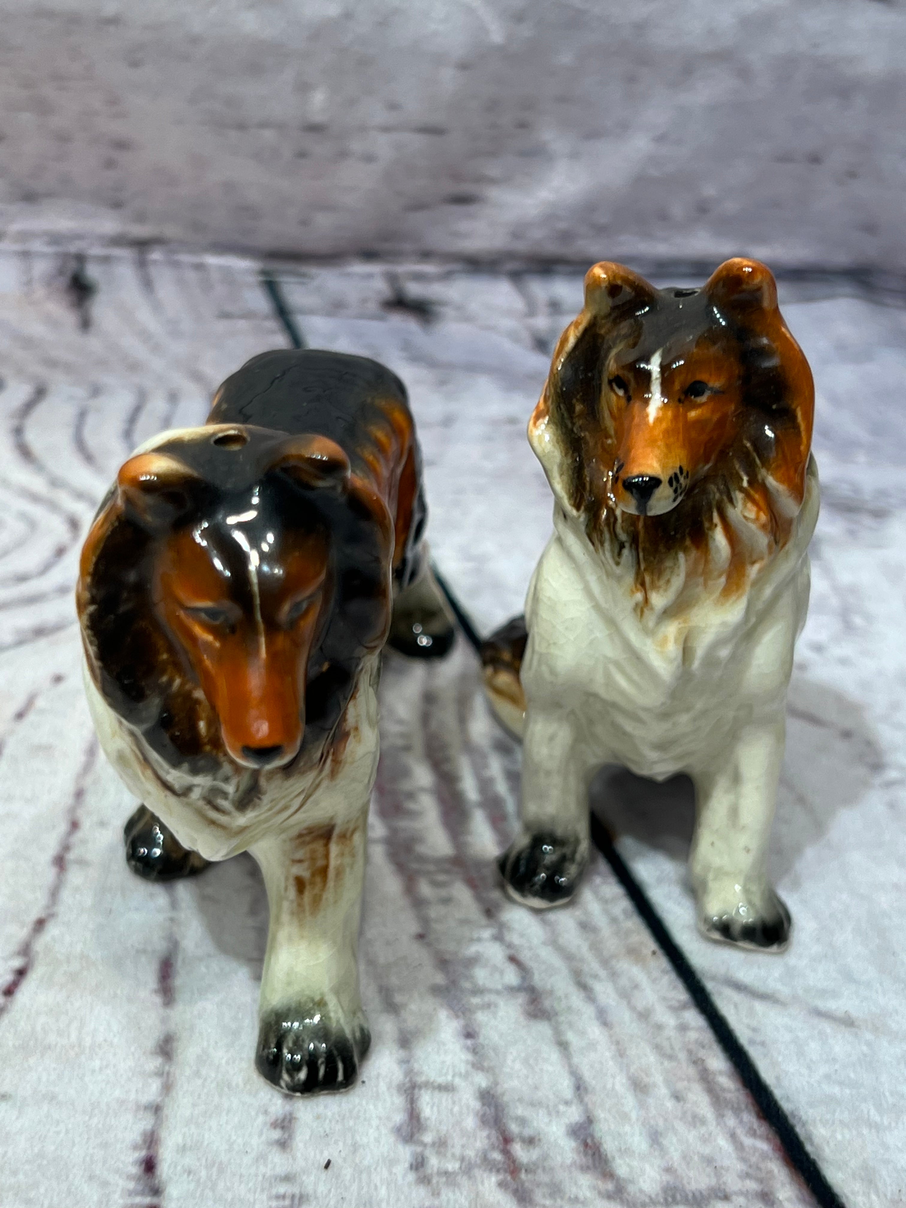 Antique Salt & Pepper shakers