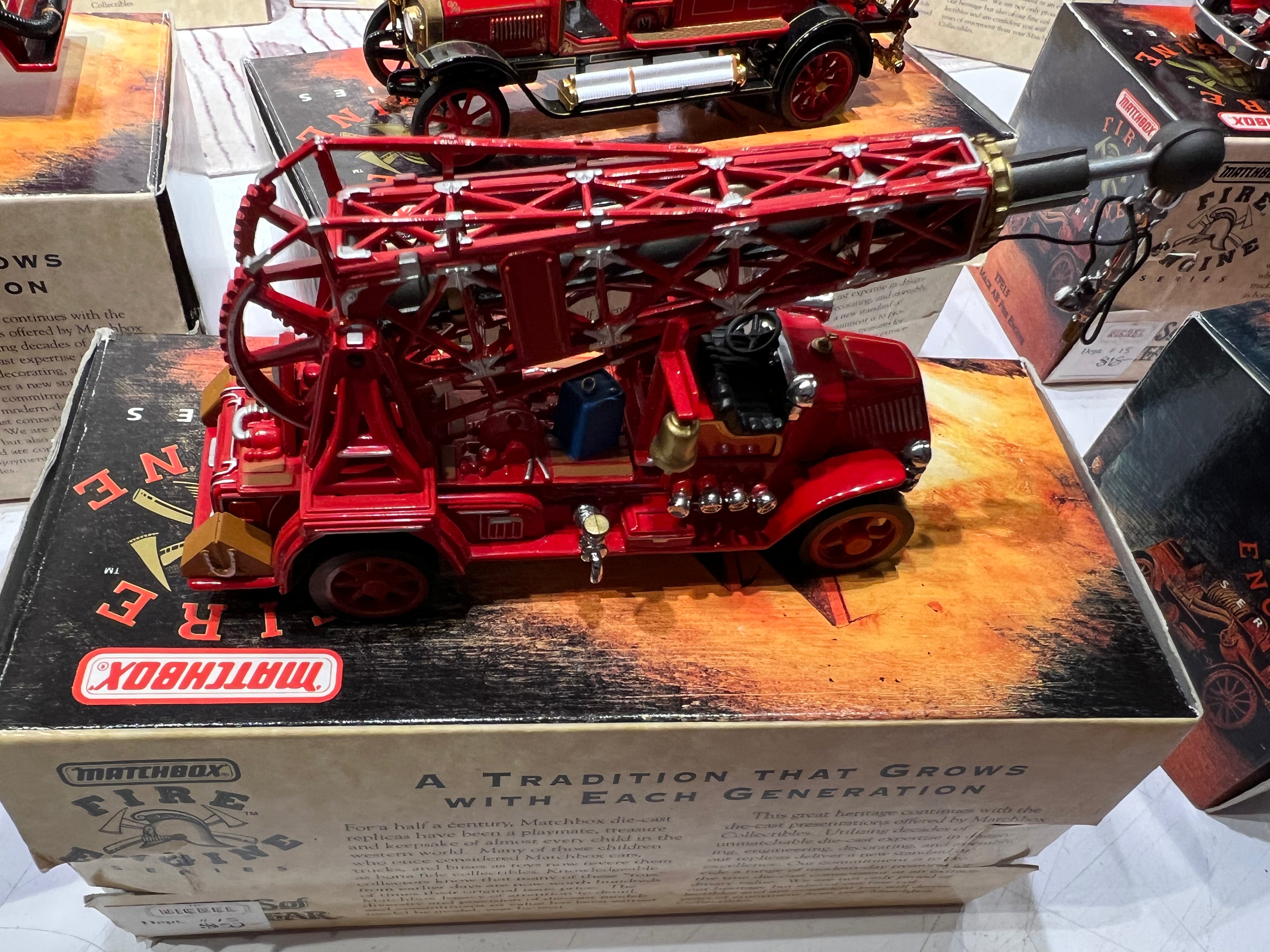 Models of Yesteryear Fire Trucks
