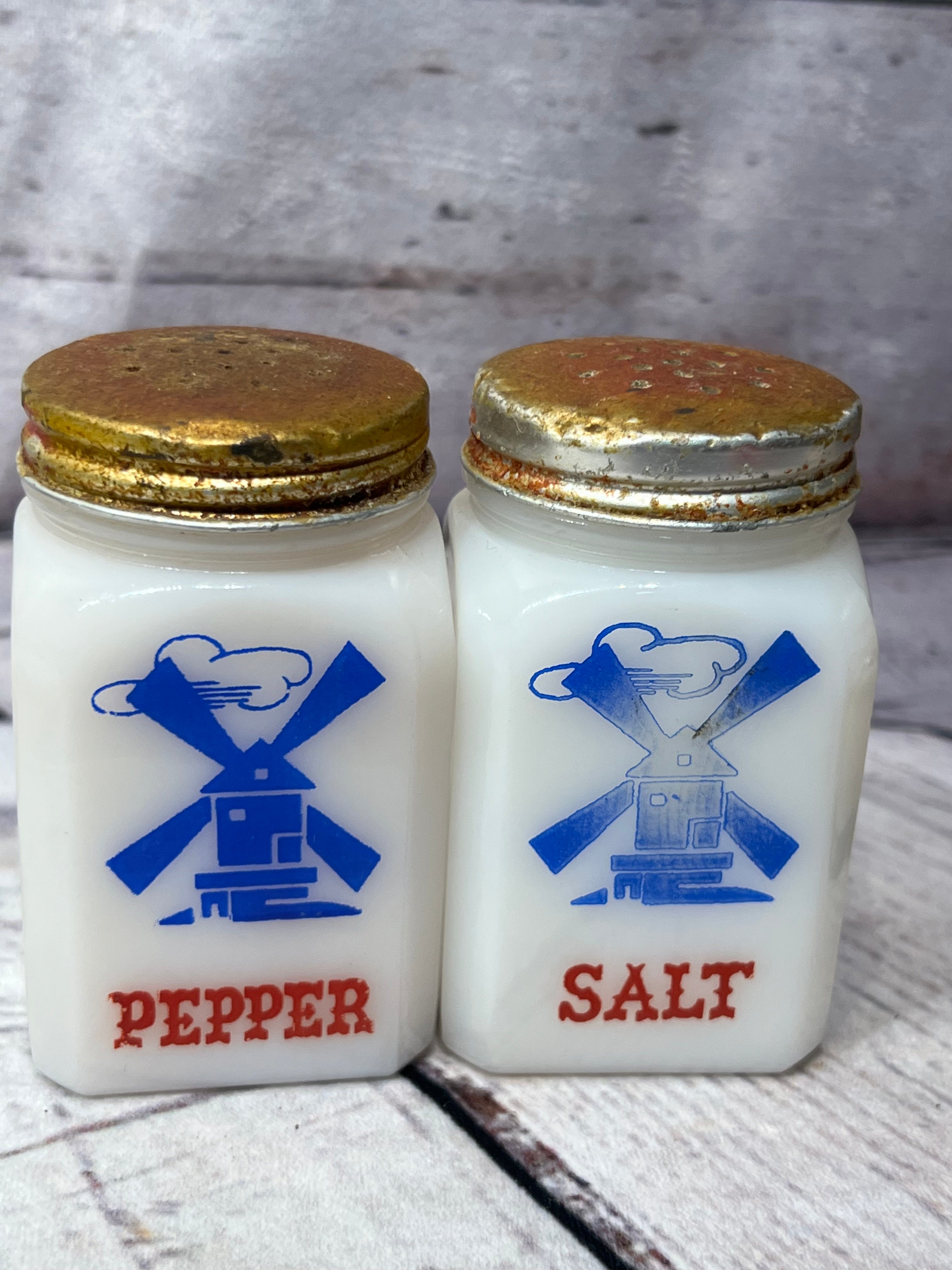 Antique Salt & Pepper shakers