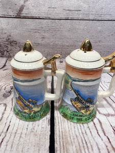 Antique Salt & Pepper shakers