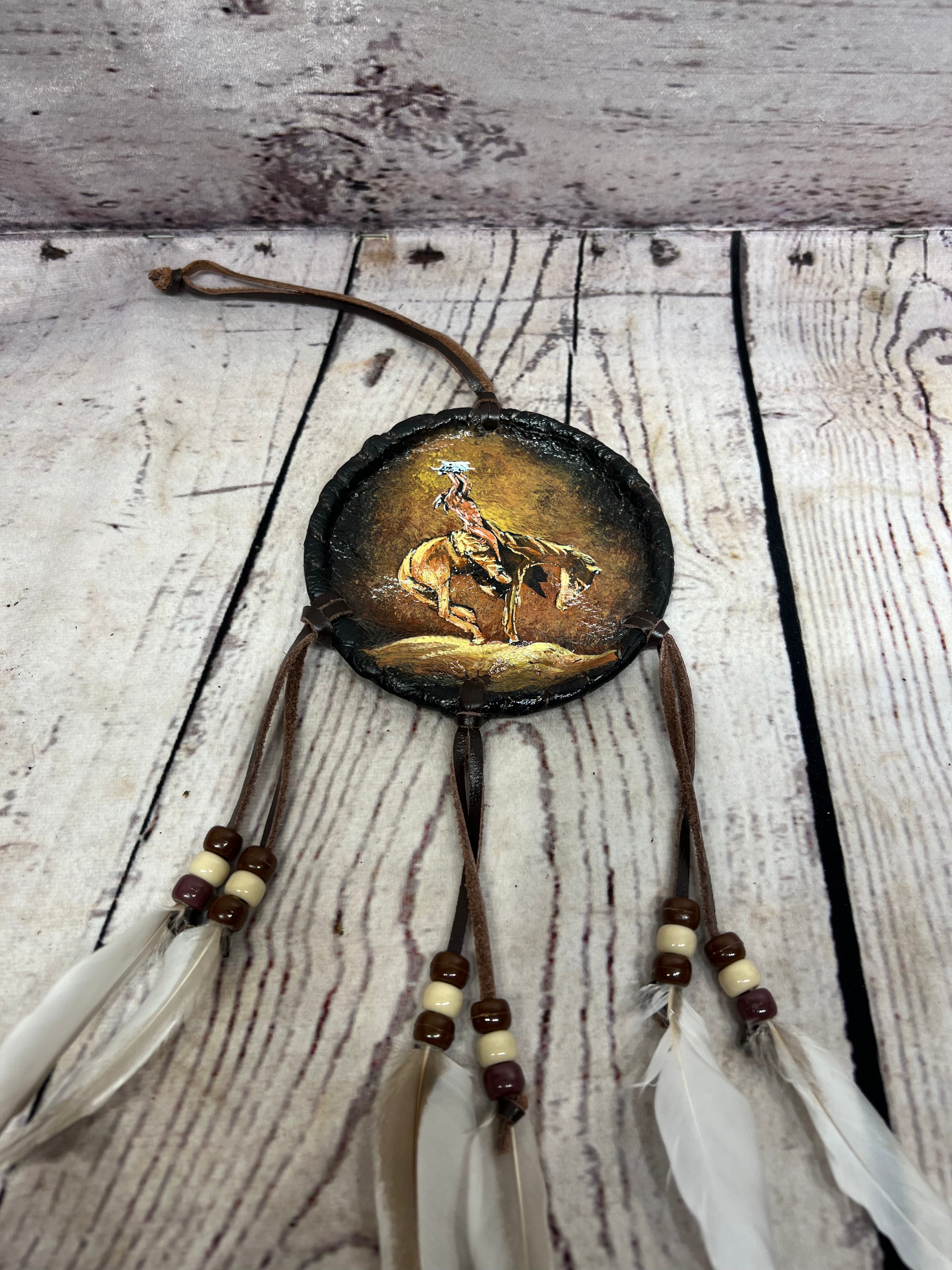 Leather Dream Catcher
