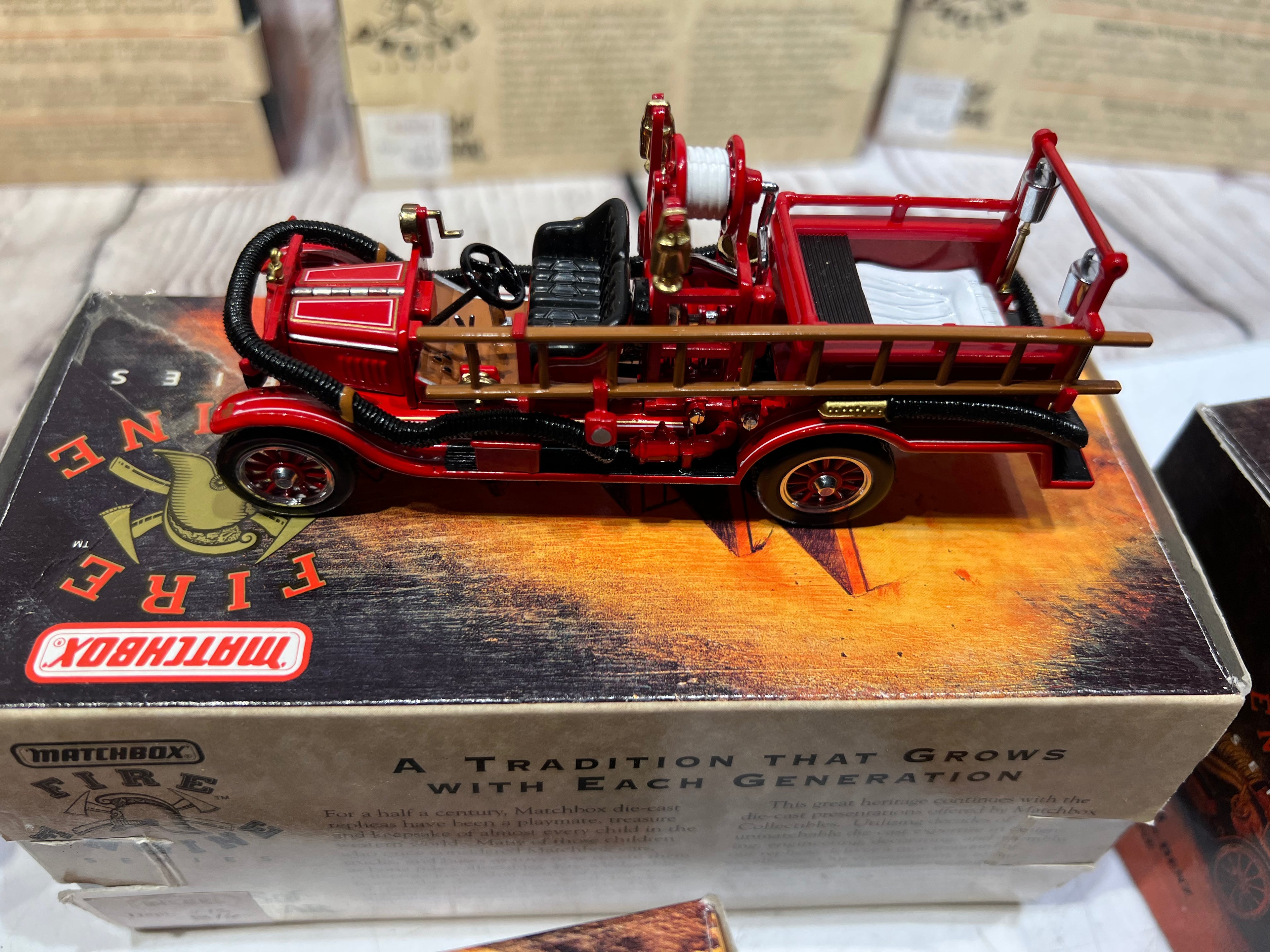 Models of Yesteryear Fire Trucks