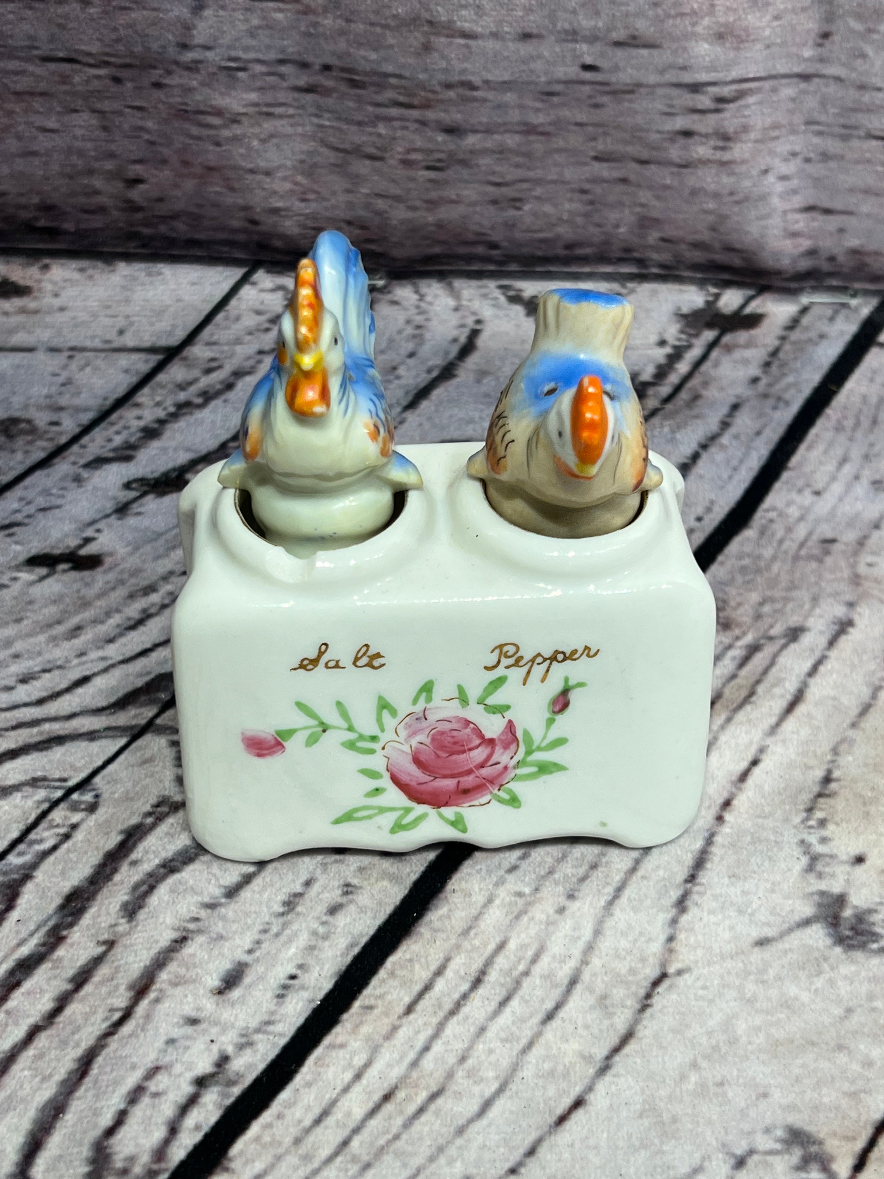 Antique Salt & Pepper shakers