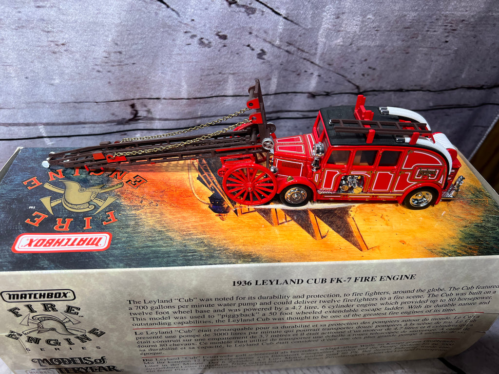 Models of Yesteryear Fire Trucks