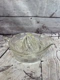 Cut glass juicer