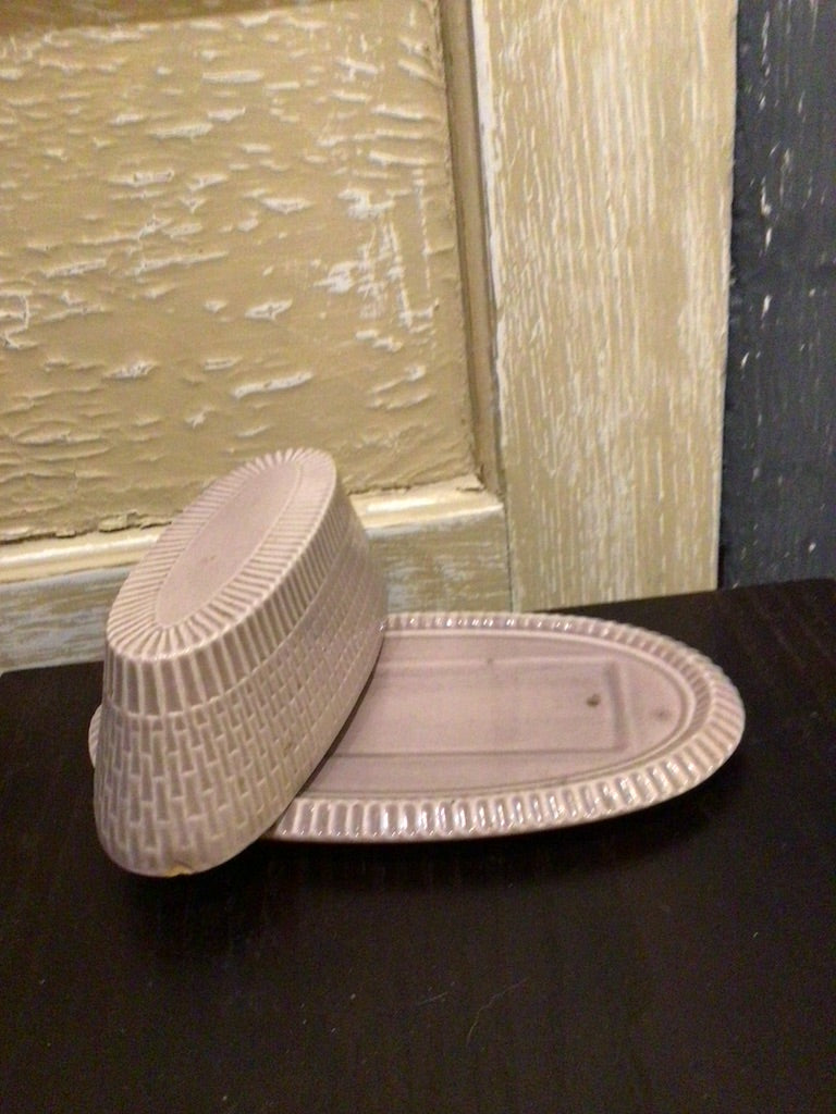 Redwing USA butter dish (purple)