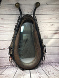Vintage horse colar with mirror