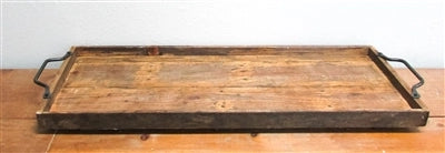 Wood Tray With Handles