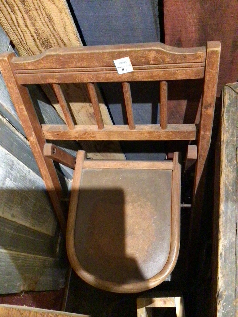 Vintage folding chair