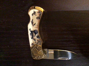 Franklin mint duck knife