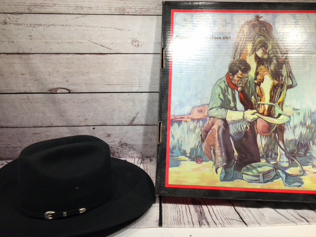 Vintage stetson Hat with box
