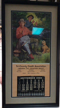 Antique Tri-County Credit Association Calendar