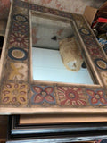 Large Aztec looking mirror