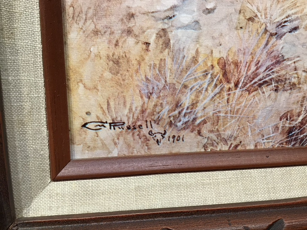 CM Russel 1901 Print