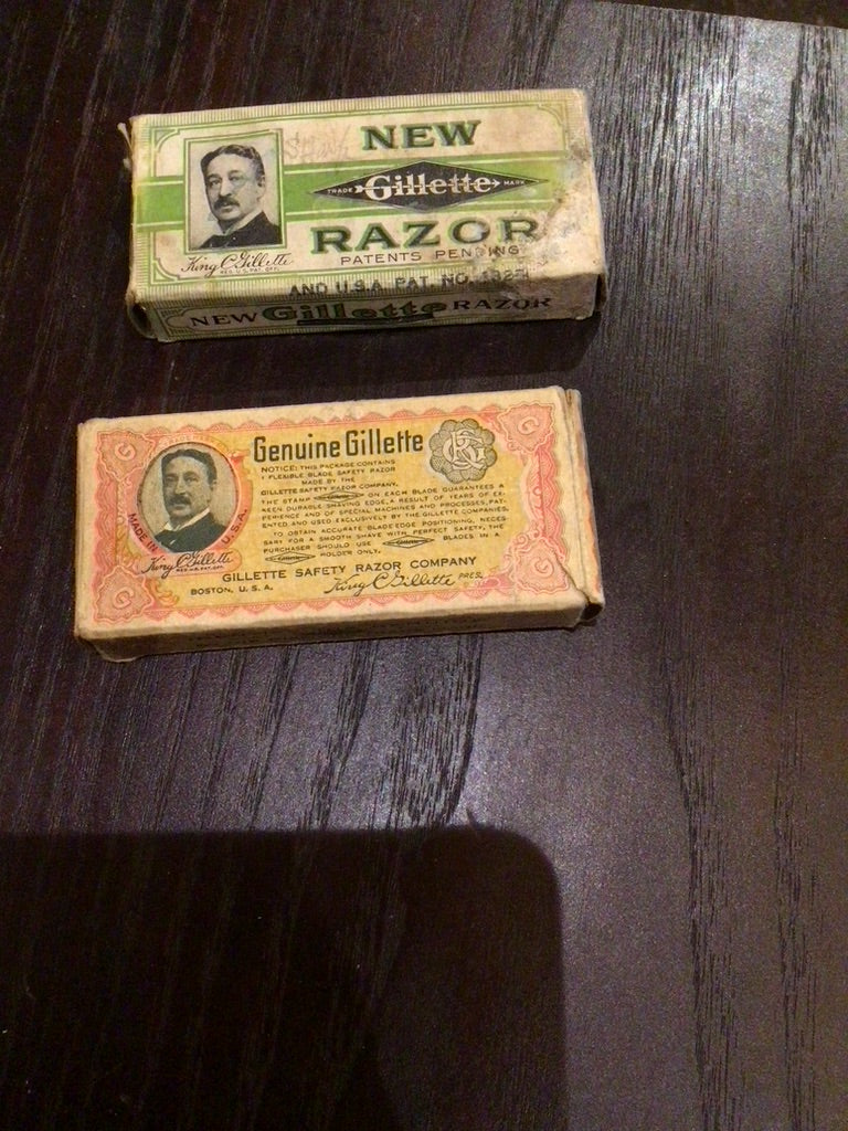 Gillette razors in Box
