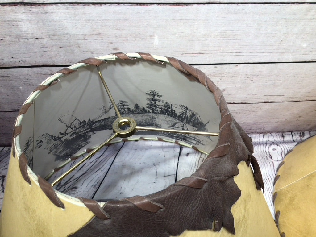 Hide Lamp Shades