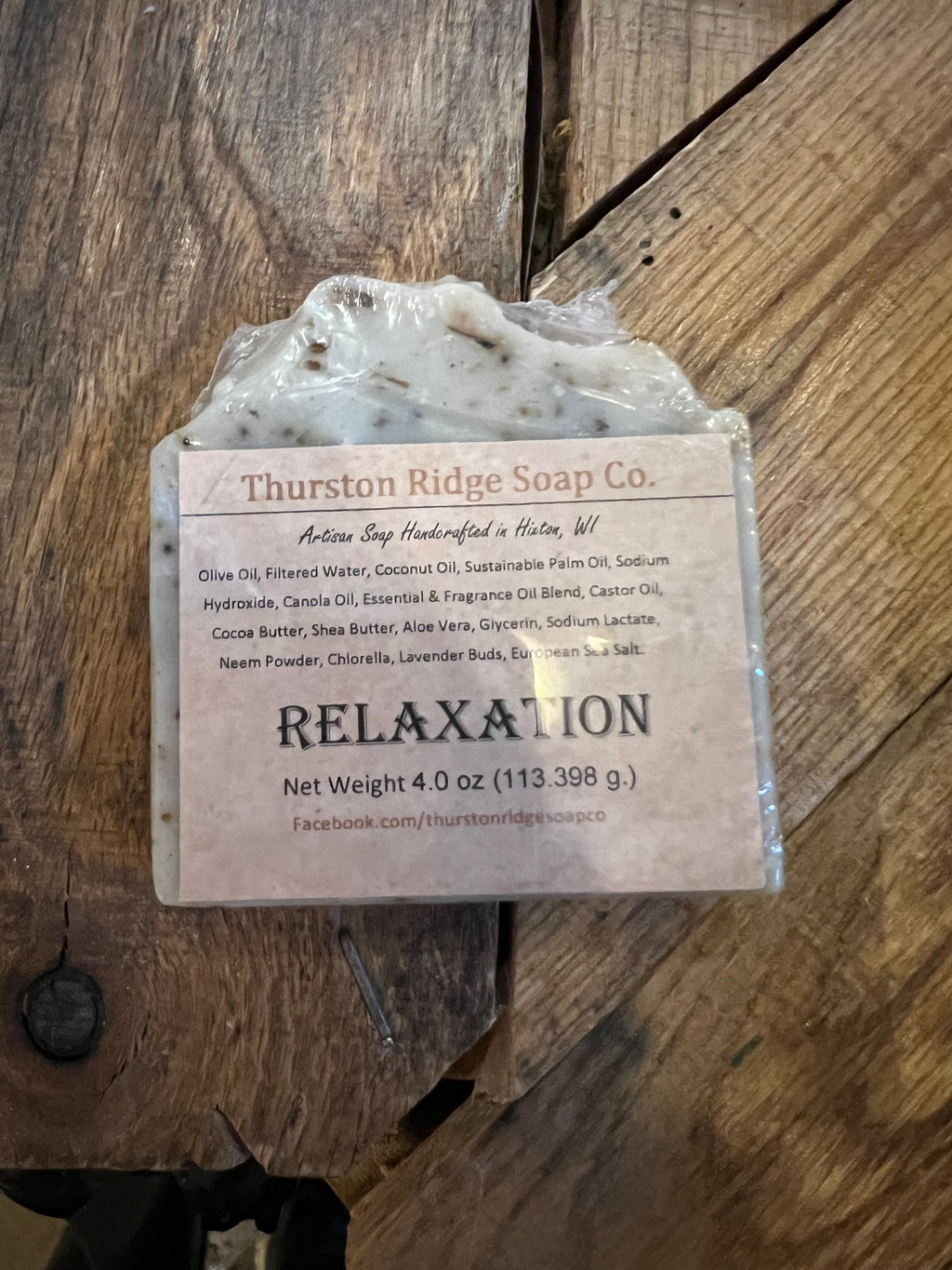Thurston Ridge soap company
