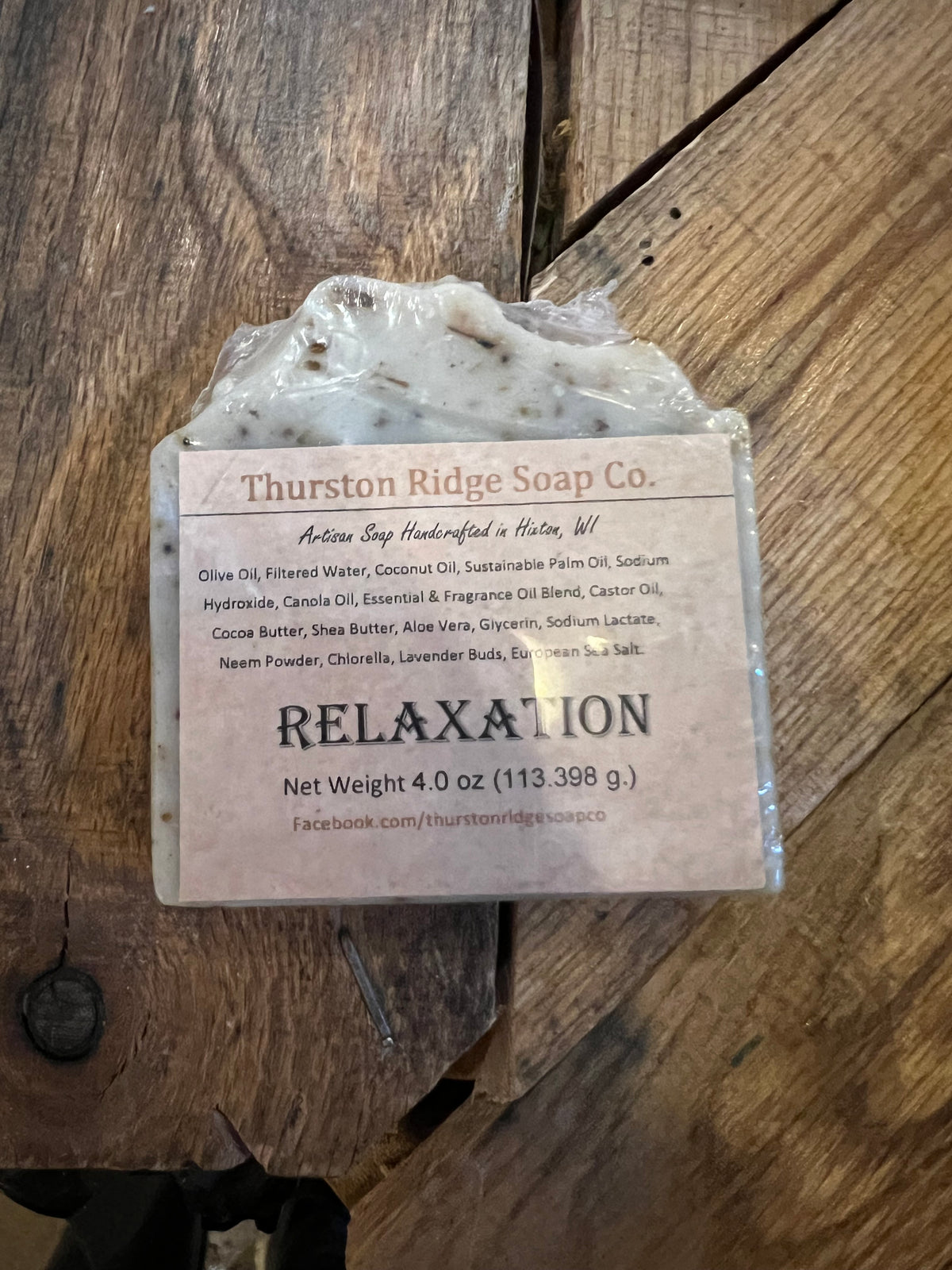Thurston Ridge soap company