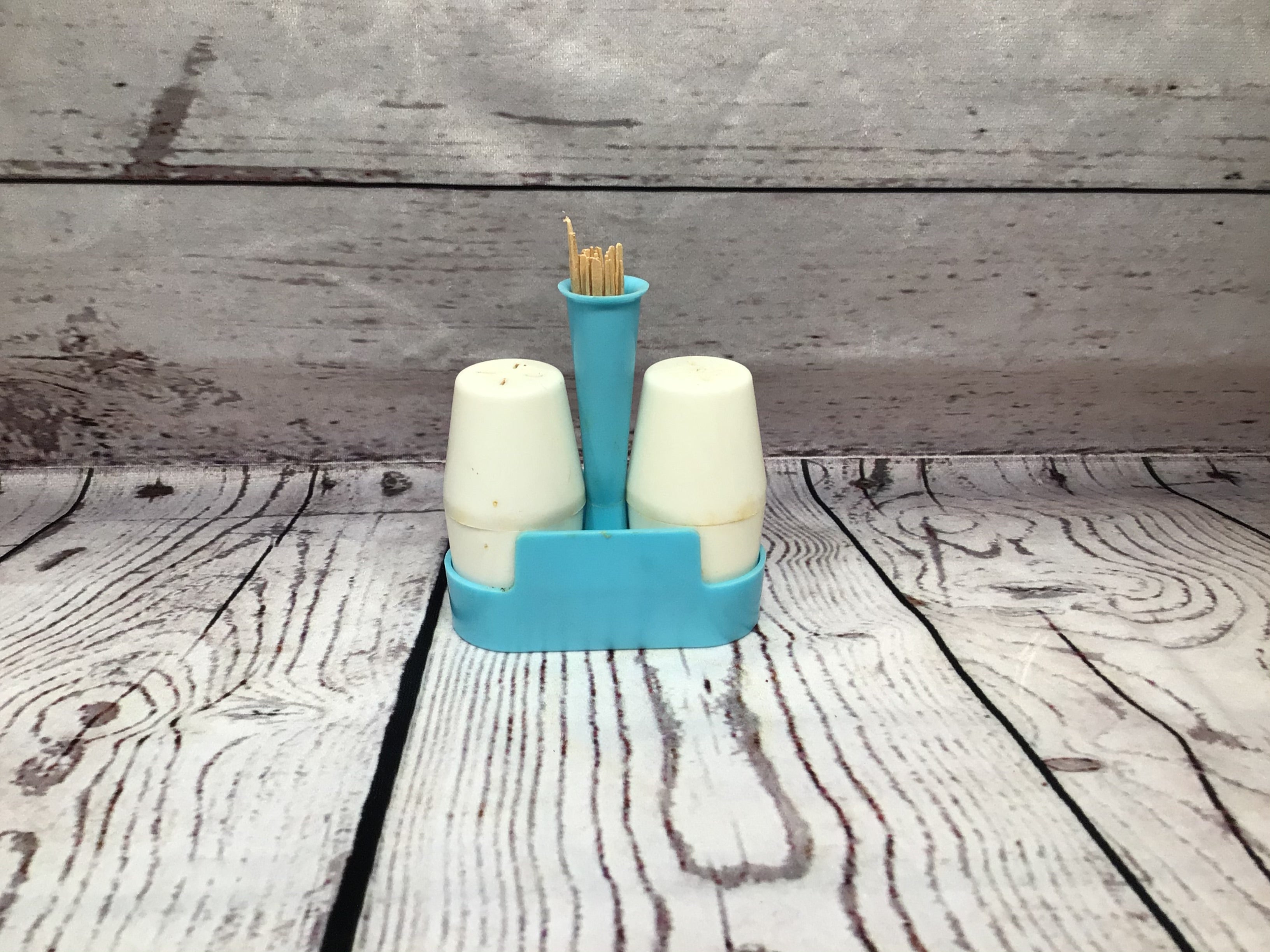 Vintage plastic Salt Pepper Shakers