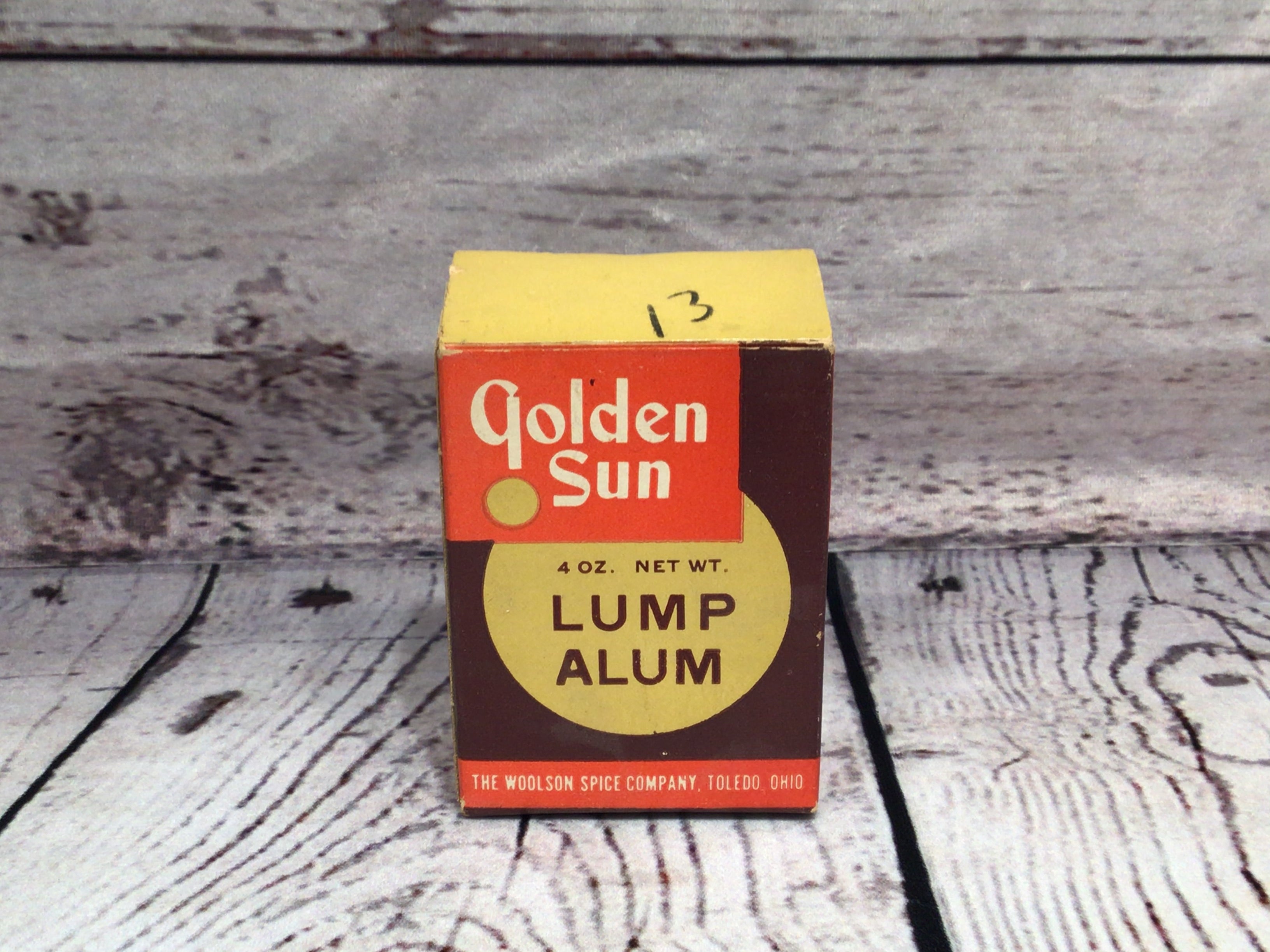 Golden Sun Lump Alum