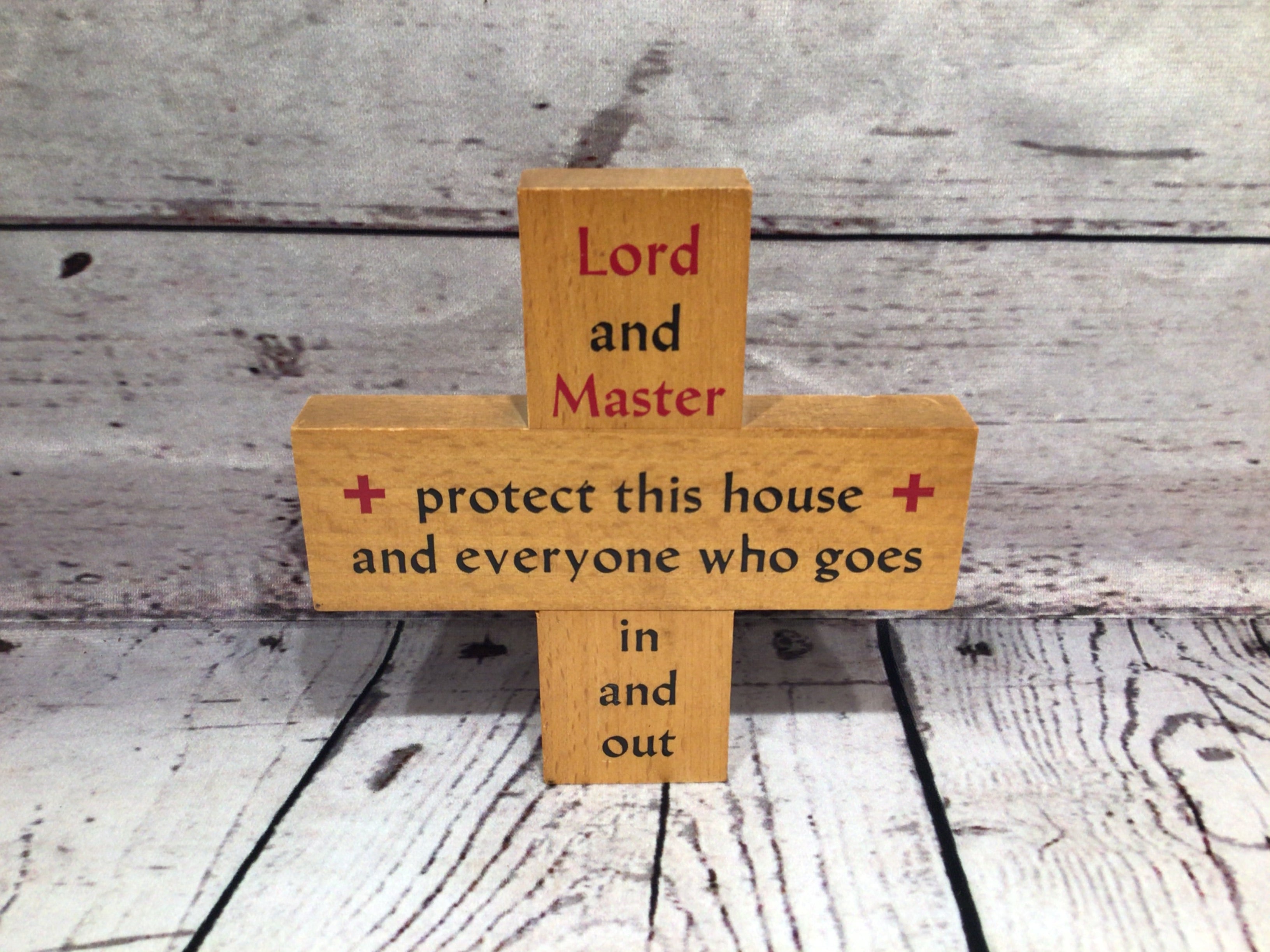 Lord & Master cross