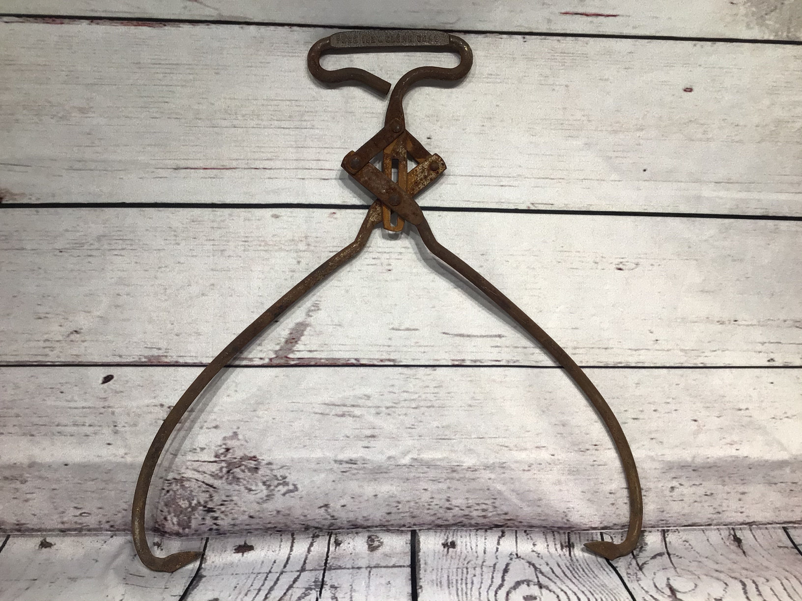 Vintage ice hook/clamp
