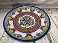 Handpaint pue hex platter