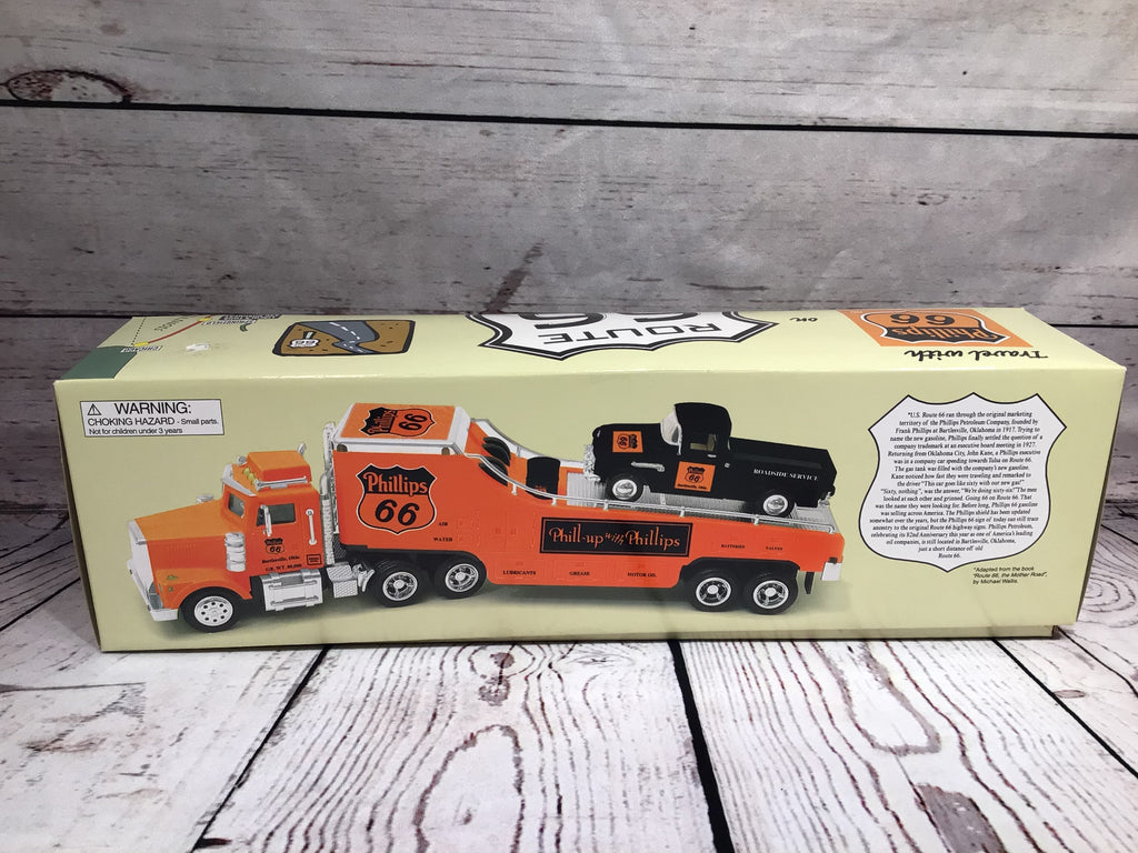 Philips 66 semi truck with truck