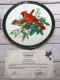Roger Troy Peterson "Cardinals" Plate